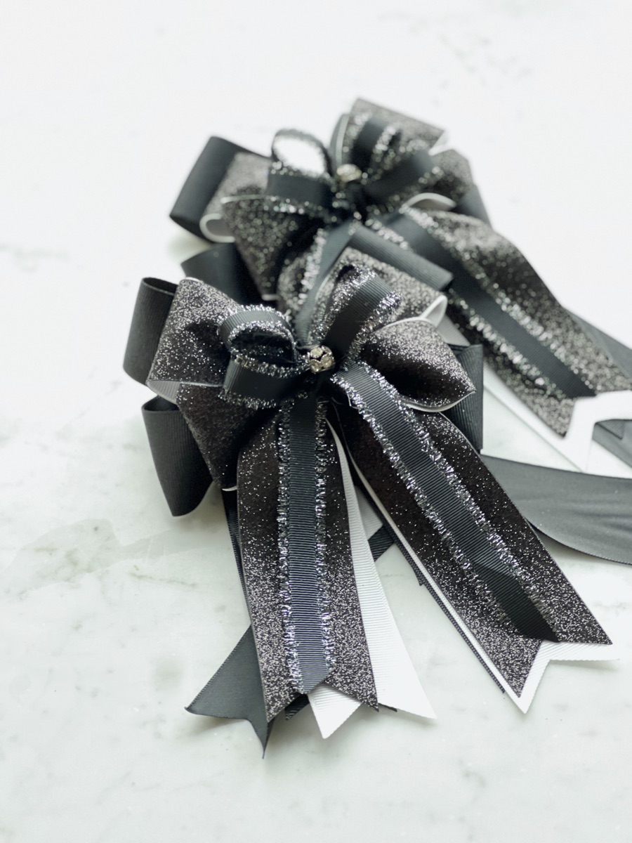 Black & Silver Sparkle